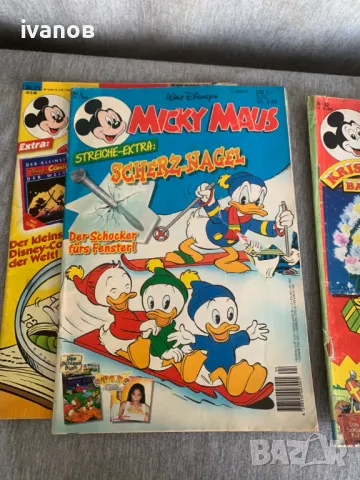 лот книжки Micky Maus 6 броя, снимка 4 - Списания и комикси - 49882114