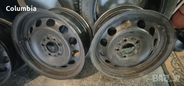 4 бр. 16" джанти за BMW, EТ42, 5х120 мм + оригинални тасове, снимка 3 - Гуми и джанти - 53925358