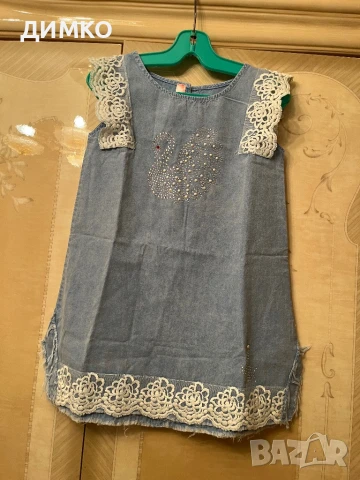 НОВА! Детска рокличка+ подарък шапка