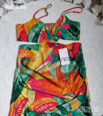 Лятна рокля ZARA, снимка 2 - Рокли - 53164594
