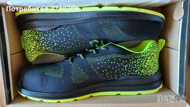 Дишащи Работни Обувки с Бомбе Stenso RACE LOW S1P Rabotni Obuvki 44, снимка 5 - Маратонки - 54171972