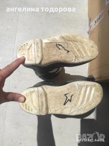 Ботуши Alpinestars Tech7S, размер 35,5 EU, снимка 7 - Спортна екипировка - 53451463