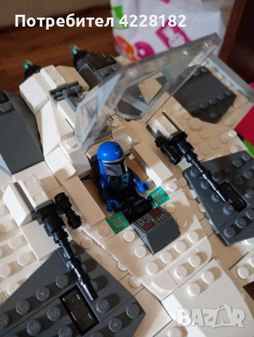 Lego Star Wars Mandalorian Fang Fighter, снимка 13 - Конструктори - 51394360