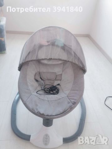 Електрическа люлка за бебе много малко използвано запазено е , снимка 1 - Други - 45931783