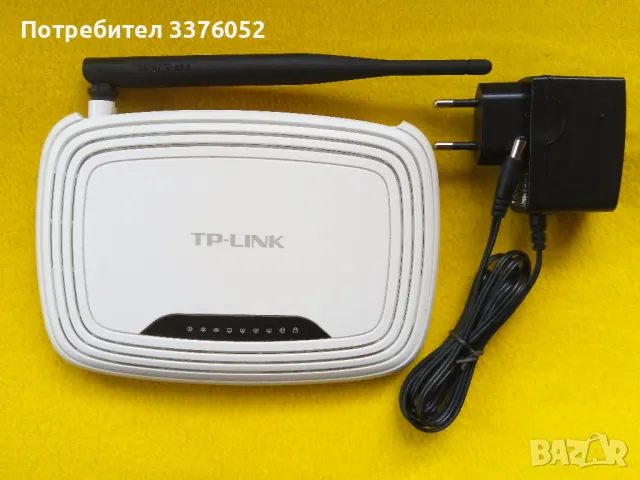 Рутер TP-LINK 150 Mbps, снимка 5 - Рутери - 48813326