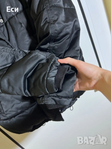 Дамско зимно яке Monki ( черно размер М), снимка 8 - Якета - 53344301