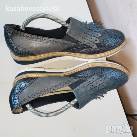 Обувки Tamaris 38 н. Естествена кожа , снимка 9 - Дамски ежедневни обувки - 53650227