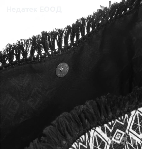 Плажна чанта, Черен, 62x15x37 см., снимка 3 - Чанти - 50695942