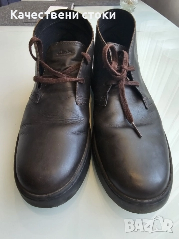 Мъжки обувки Clarks 43 номер, снимка 3 - Мъжки боти - 52124794