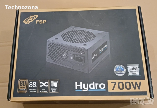 Компютърно захранване FSP Hydro 700W (HD700) Сертификат: 80 PLUS Bronze