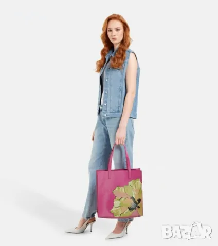 Дамскa Чанта Ted Baker Milicon Floral Printed, снимка 2 - Чанти - 47487482