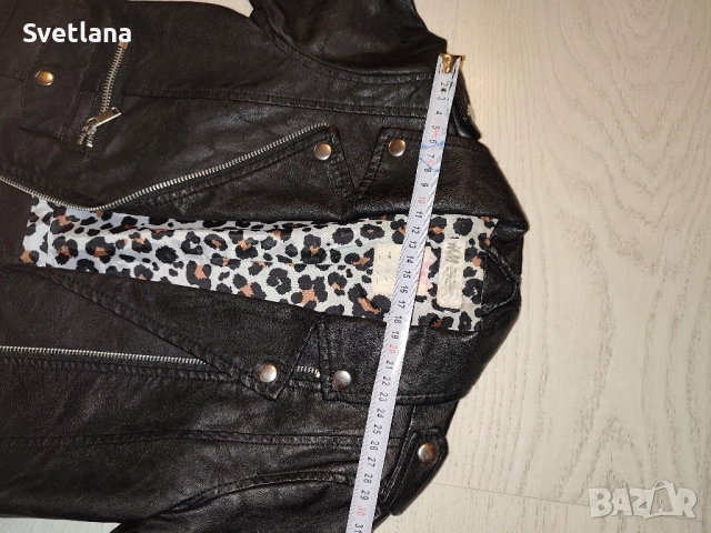 рокерско яке h&m еко кожа, снимка 9 - Детски якета и елеци - 51956038