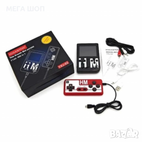 Ретро игрова конзола SUP 400 – 400 класически игри + джойстик за двама играчи, снимка 4 - Други игри и конзоли - 52641578