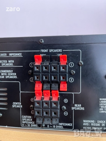 Ресийвър JVC RX-320VBK, снимка 7 - Ресийвъри, усилватели, смесителни пултове - 52898696