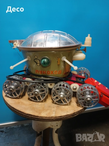 Стара СССР играчка луноход., снимка 3 - Колекции - 51578072