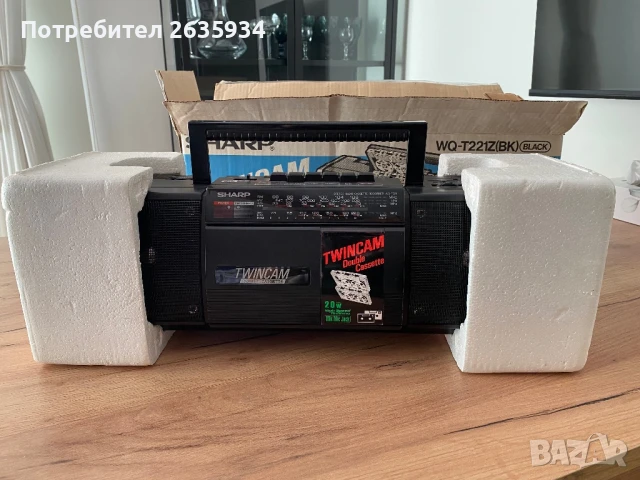 Касетофон Sharp TwinCam - нов в кашон, снимка 3 - Радиокасетофони, транзистори - 50990077