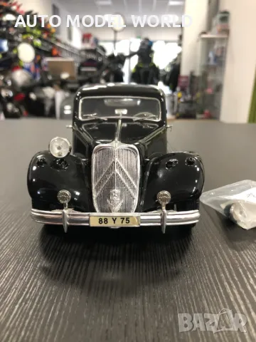 MAISTO метална колекционерска количка CITROEN 15 CV 1:18,,като нова, снимка 4 - Колекции - 47558818