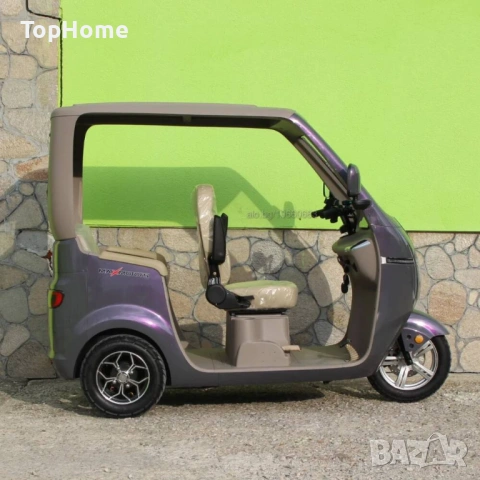 Електрическа Триместна Триколка LUXURY BUS 2000W 2026, снимка 3 - Мотоциклети и мототехника - 53033859