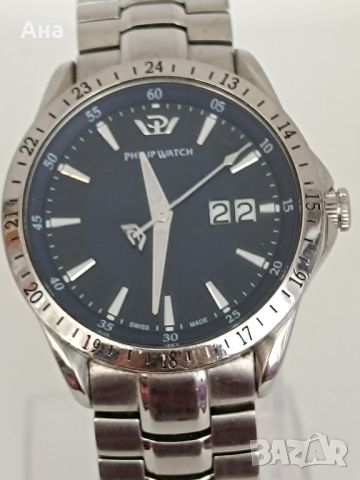 Швейцарски кварцов часовник Philip Watch

, снимка 1 - Мъжки - 46456090