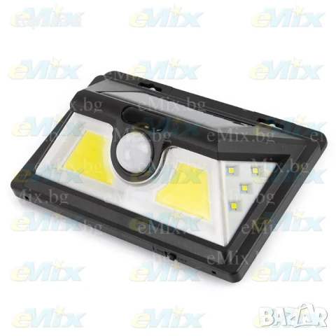 Соларна лампа за външен монтаж 1828B, сензор за движение, снимка 2 - Соларни лампи - 50724836