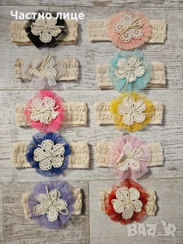 Детски и бебешки ленти за коса , снимка 3 - Други - 22411354