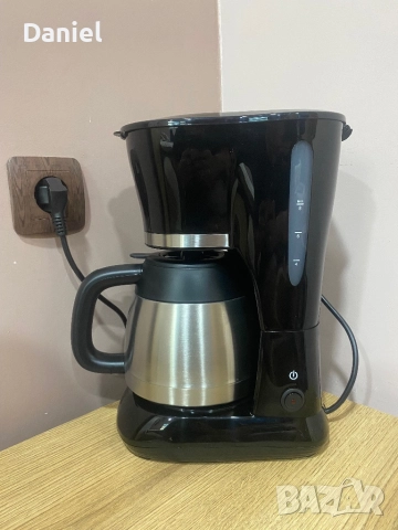 Кафеавтомат TECTRO – 800 W, 1.0 L, термокана, снимка 5 - Кафемашини - 52790224