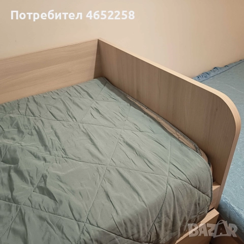 Двойно детско легло с издърпване и място за съхранение, снимка 5 - Мебели за детската стая - 52508939