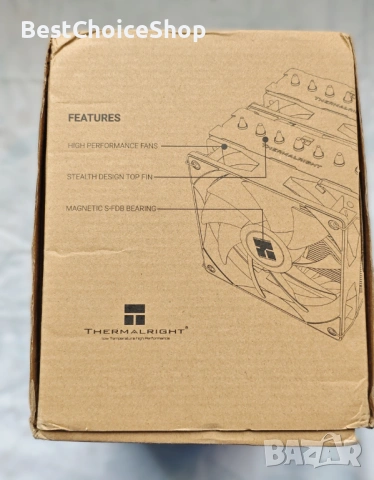 CPU Охладител Phantom Spirit 120 SE - 7 тръби, Двойни PWM вентилатори, AGHP Технология, снимка 9 - Други - 53517350