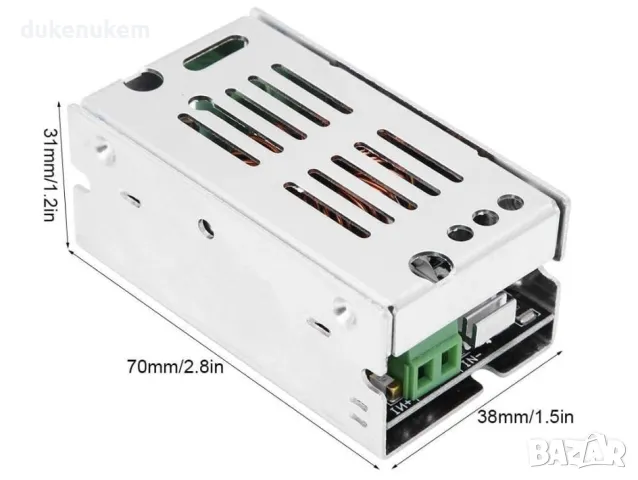 НОВ! Понижаващ DC/DC конвертор 2-60V 100W, снимка 2 - Друга електроника - 47122272