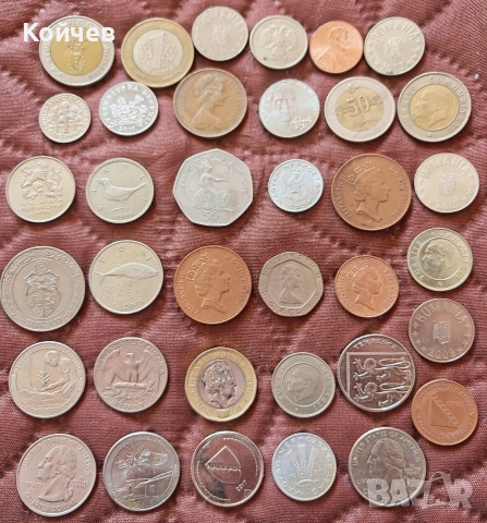 Мега Лот монети България и Света 