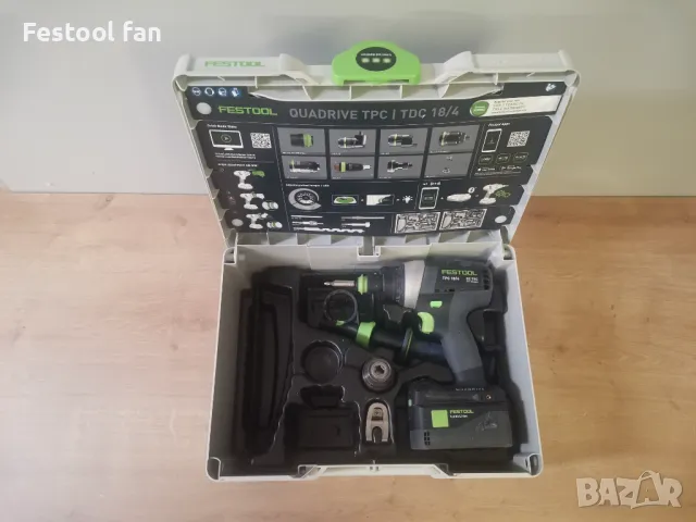 Ударен винтоверт Festool TPC 18/4, снимка 2 - Винтоверти - 49170809