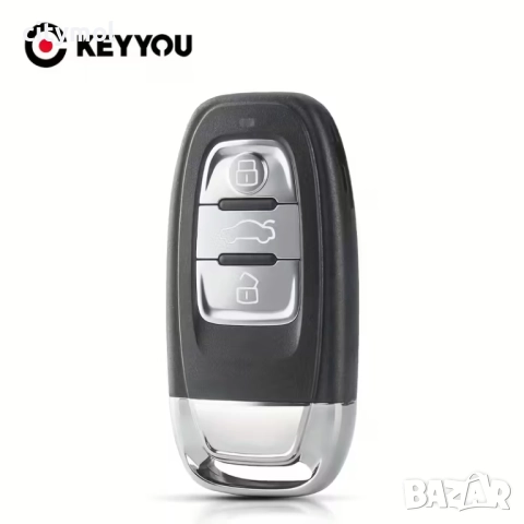 Кутийка за ключ с 3 бутона за AUDI A2/A3/A4/A6/A8/RS4/RS5/Q5/Q7/S4/S7/S8, с острие, снимка 2 - Аксесоари и консумативи - 52078057