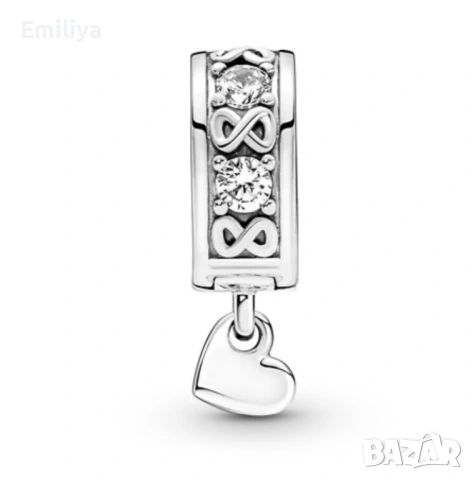 Талисман Pandora Клипс Винаги, снимка 2 - Гривни - 53732764