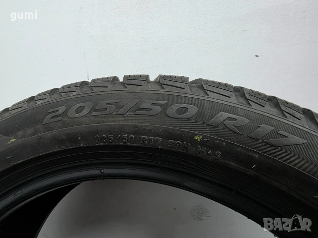 4бр зимни гуми 205/50/17 PIRELLI L05120, снимка 6 - Гуми и джанти - 53808133