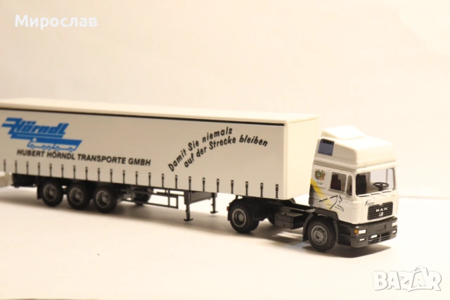 AWM H0 1/87 MAN TIR ВЛЕКАЧ КАМИОН МОДЕЛ КОЛИЧКА, снимка 5 - Колекции - 53385434
