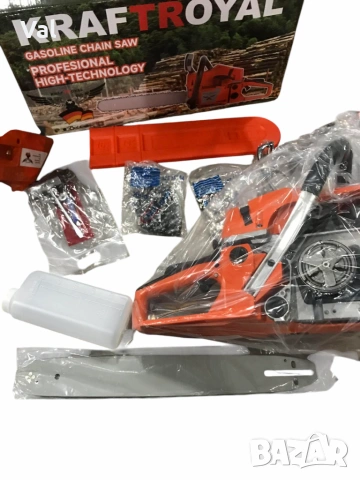 Бензинов верижен трион 4,6kW / 40см, снимка 5 - Моторни триони/резачки - 53762426