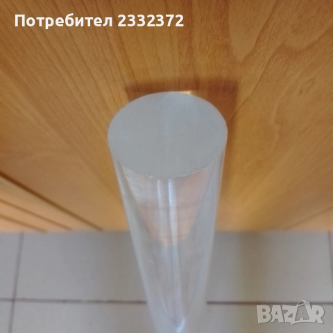 Продавам плексиглас Ф 50мм дължина 680мм, снимка 2 - Стругове - 51706856