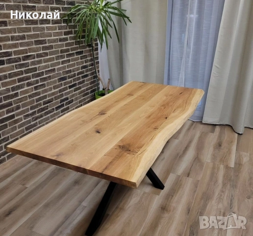 Трапезна маса масив дъб , снимка 16 - Маси - 53541816