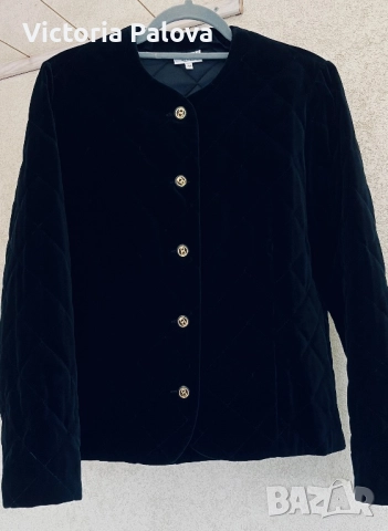 Луксозно кадифено дизайнерско сако STENAU Германия, снимка 8 - Сака - 52322387