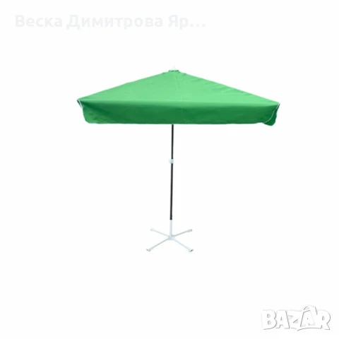 Комплект градински чадър със стойка. ПРОМОЦИЯ, снимка 2 - Градински мебели, декорация  - 50913361