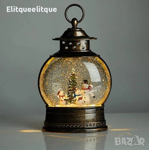 Коледен снежен глобус, снимка 6 - Декорация за дома - 52202203