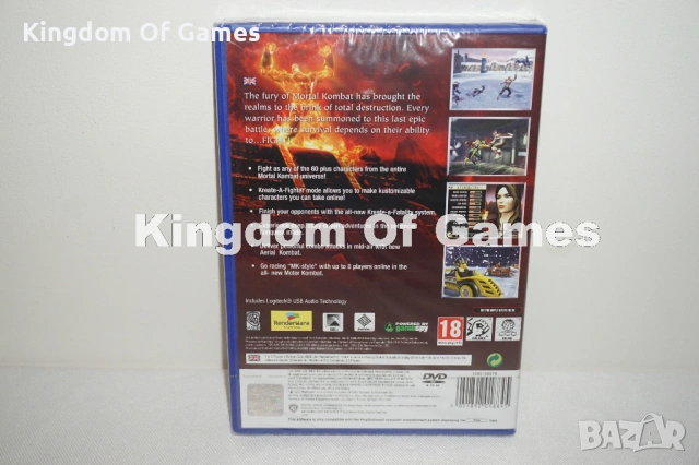 Чисто Нова Оригинална Запечатана Игра За PS2 Mortal Kombat Armageddon, снимка 5 - Игри за PlayStation - 54099543
