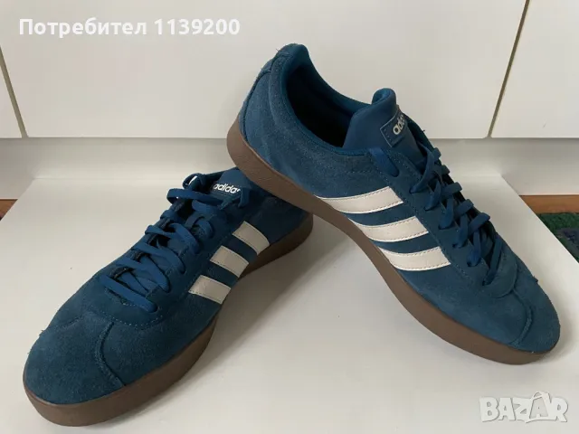 Adidas Navy Legend 44 2/3 сини мъжки кецове , снимка 13 - Кецове - 48997657