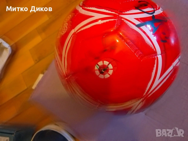 ЦСКА София 2014 г. колекционерска топка с автографи, снимка 5 - Футбол - 53902317