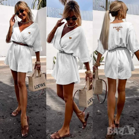 къс гащеризон prada, снимка 2 - Гащеризони - 50768249