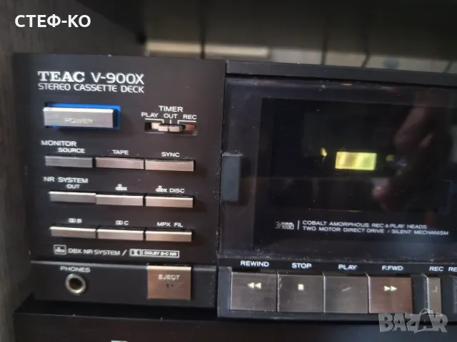 Teac  V-900X  stereo cassette deck , снимка 2 - Декове - 49769356