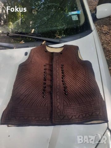 Стара възрожденска дреха елек елече антерия носия , снимка 3 - Антикварни и старинни предмети - 51596748