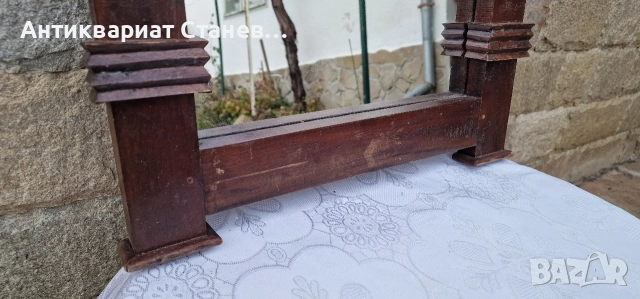 Антикварно дървено огледало , снимка 13 - Декорация за дома - 52842135