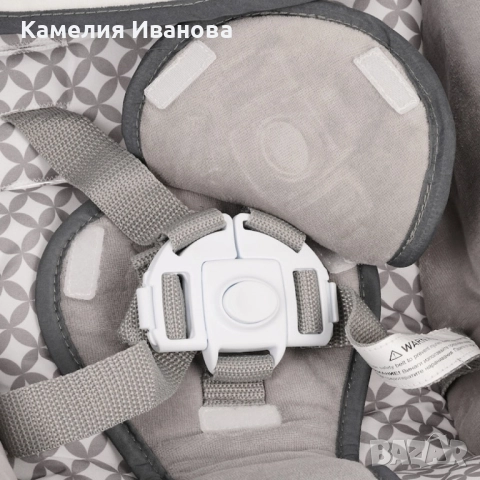 Електрическа люлка за бебе Zizito Hana, снимка 7 - Детски люлки - 52087354