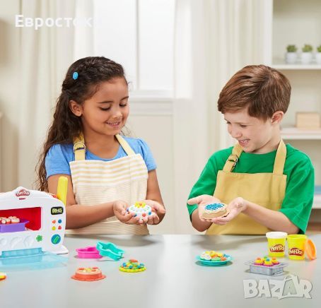 Игрален комплект с пластилин Play Doh - Вълшебната кухня, снимка 3 - Пластелини, моделини и пясъци - 45942739